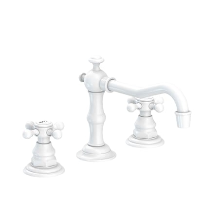 Newport Brass Widespread Lavatory Faucet in White 930/50